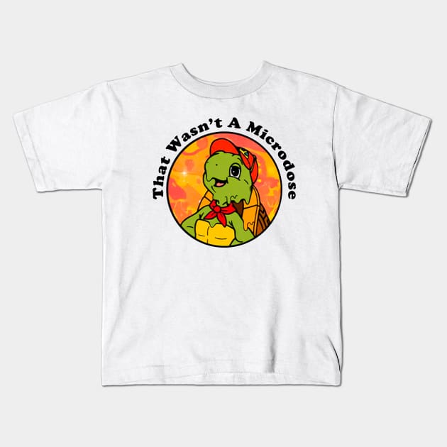 Micro Turtle Kids T-Shirt by TrikoGifts